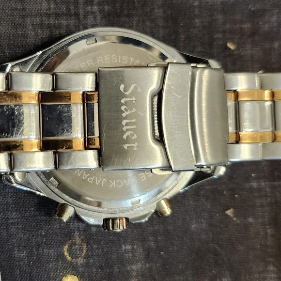 Vintage Stauer Mens Chronograph Watch - Picture 4 of 5